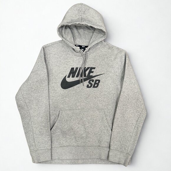 Nike Tops - Nike SB Hoodie Gray Women’s Size Medium Streetwear Pullover